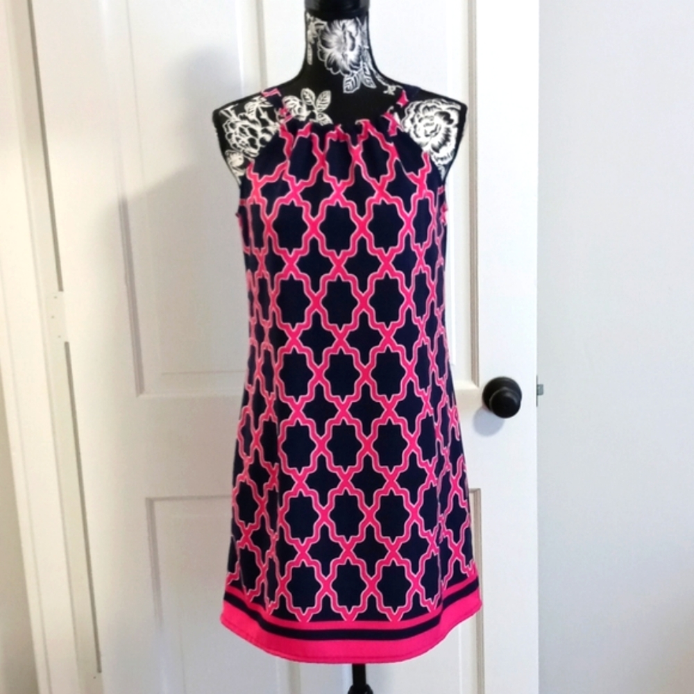 🌺Crown & Ivy🌺 - Geometric Halter Dress